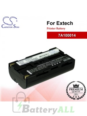 CS-EX014SL For Extech Printer Battery Model 7A100014