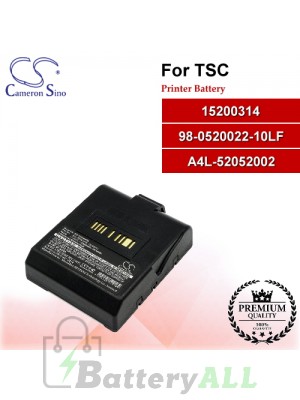 CS-THA400SL For TSC Printer Battery Model 15200314 / 98-0520022-10LF / A4L-52052002