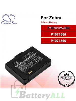 CS-ZBR110BL For Zebra Printer Battery Model P1070125-008 / P1071565 / P1071566