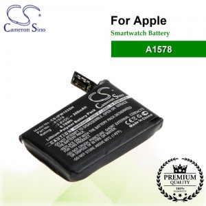 CS-IPW153SH For Apple Smartwatch Battery Model A1578