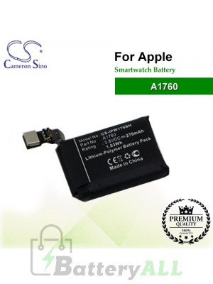 CS-IPW176SH For Apple Smartwatch Battery Model A1760
