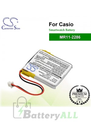 CS-PRT200SH For Casio Smartwatch Battery Model MR11-2286