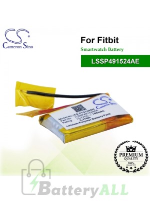 CS-FTS100SH For FitBit Smartwatch Battery Model LSSP491524AE