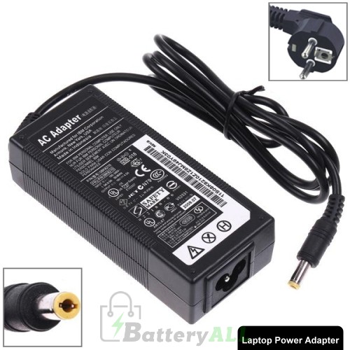 AC Laptop Power Adapter 19V 4.74A 90W for Lenovo Notebook Output 5.5 x 2.5mm S-LA-2007A