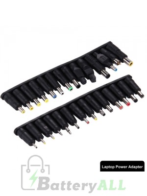 5.5x2.1mm Female to Multiple Male Interfaces 28 in 1 Power Adapters Set for Laptop Notebook PC1388