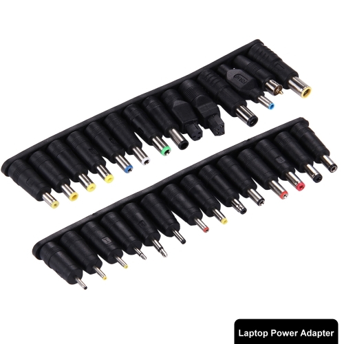 5.5x2.1mm Female to Multiple Male Interfaces 28 in 1 Power Adapters Set for Laptop Notebook PC1388
