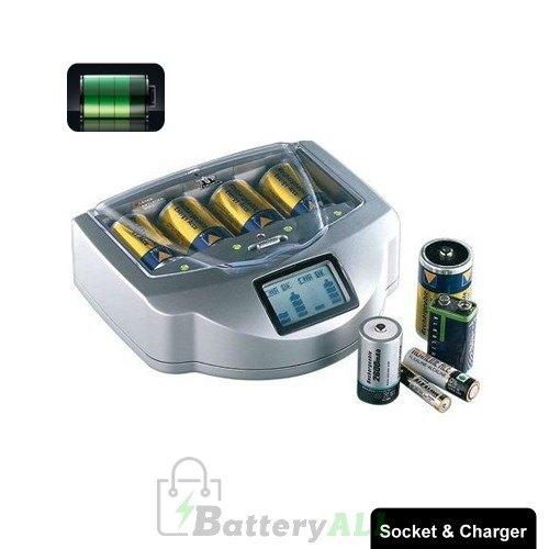 Universal and Intelligent Alkaline Battery Charger RC999 with Certificated Adaptor S-LIB-0019