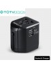TOTUDESIGN 2.5A Total Output Universal Adapter Dual USB Ports Travel Charger with LED Indicator SAS5046