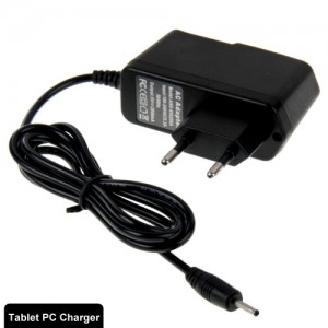 DC 2.5mm Jack AC Travel Charger for Tablet PC Output DC 5V / 2A EU Plug S-TC-2330A