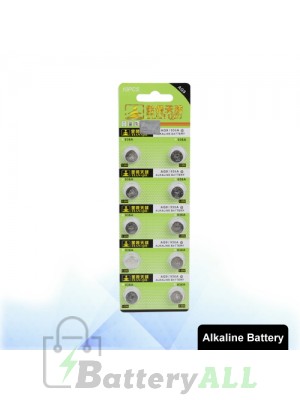 10 PCS AG9 / 936A 1.55V Alkaline Button Battery S-LIB-0315
