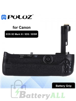 PULUZ Vertical Camera Battery Grip for Canon EOS 5D Mark III / 5DS / 5DSR Digital SLR Camera PU2514