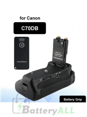 Professional Creates Beautiful Moment Vertical Camera Battery Grip with Infrared Remote for Canon C70DB S-DBG-0133
