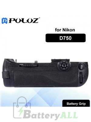 PULUZ Vertical Camera Battery Grip for Nikon D750 Digital SLR Camera PU2504