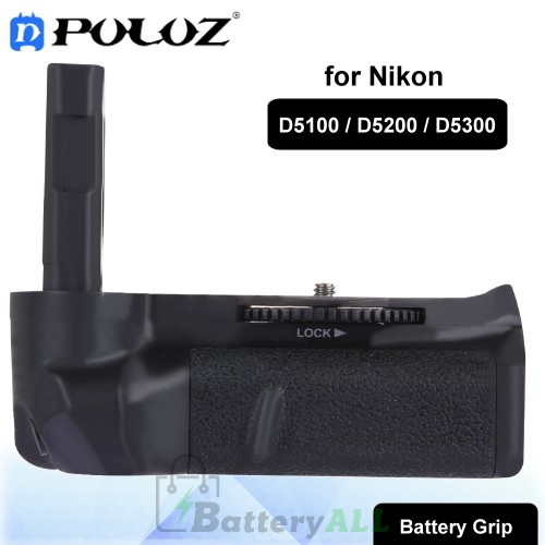 PULUZ Vertical Camera Battery Grip for Nikon D5100 / D5200 / D5300 Digital SLR Camera PU2513