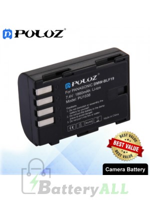 PULUZ DMW-BLF19 7.4V 1860mAh Camera Battery for Panasonic Lumix DMC-GH3 / GH3A / GH3AGK / GH3GK / GH3H / GH3HGK / GH4 / GH4H PU1038