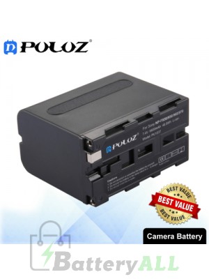 PULUZ NP-F930 / 950 / 960 / 970 7.4V 6600mAh Camera Battery for Sony FDR-AX1E / HDR-FX1000E / HDR-AX2000E PU1037