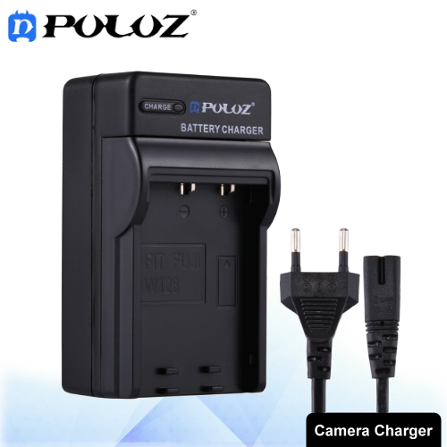 PULUZ Camera Battery Charger with Cable for Fujifilm NP-W126 Battery PU2216