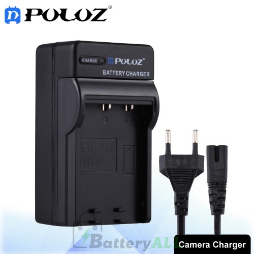 PULUZ Camera Battery Charger with Cable for Fujifilm NP-W126 Battery PU2216