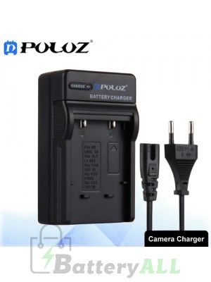 PULUZ EU Plug Battery Charger for Nikon EN-EL10 / Olympus LI-40B / FUJI FNP-45 / Kodak K7006 / CASIO CNP80 Battery PU2201