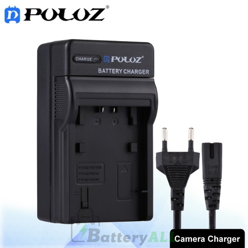 PULUZ Camera Battery Charger with Cable for Sony NP-FH50 / NP-FH70 / NP-FH100 / NP-FP50 / NP-FP70 / NP-FP90 / NP-FV50 / NP-FV70 / NP-FV90 Battery PU2219