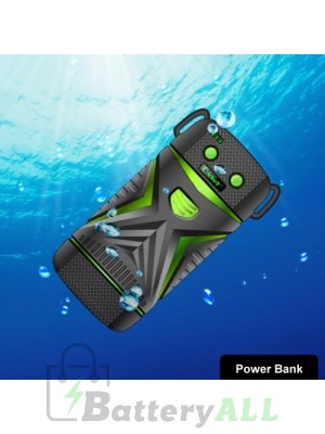 Cager WP11 High-Capacity 5600mAh Portable Outdoor Waterproof Power Bank Waterproof grade: IP67(Green) S-IP5G-1511G