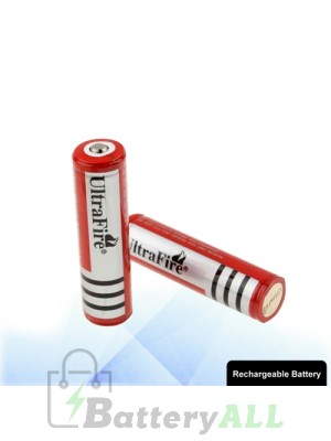 2 PCS UltraFire 18650 3000mAh Long Lasting Rechargeable Lithium ion Battery with Circuit Protection S-LIB-0218