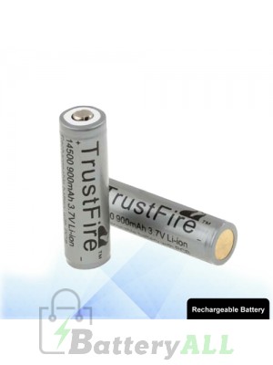 TrustFire 14500 900mAh Long Lasting Rechargeable Lithium ion Battery with Circuit Protection S-LIB-0224