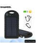 HAWEEL 8000mAh Double USB Power Bank Solar Charger with LED Flash Light HWL-9050B