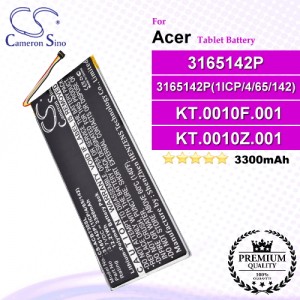CS-ACB730SL For Acer Tablet Battery Model 3165142P / 3165142P(1ICP/4/65/142) / KT.0010F.001 / KT.0010Z.001 / MLP2964137