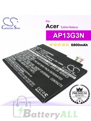CS-ACW300SL For Acer Tablet Battery Model AP13G3N