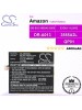 CS-ABD005SL For Amazon Tablet Battery Model 3555A2L / DR-A013 / E3GU111L2002 / GB-S02-3555A2-0200 / QP01