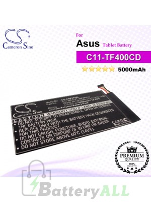 CS-AME370SL For Asus Tablet Battery Model C11-ME301T / C11-TF400CD / C21-TF400CD