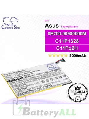 CS-AUF031SL For Asus Tablet Battery Model 0B200-00980000M / C11P1328 / C11Pq2H