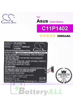 CS-AUM375SL For Asus Tablet Battery Model C11P1402
