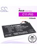 CS-AUP003SL For Asus Tablet Battery Model C11-P03