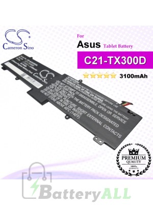 CS-AUX300SL For Asus Tablet Battery Model 0B200-00370100 / C11N1303