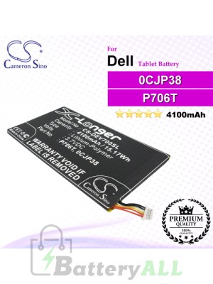 CS-DEV700SL For Dell Tablet Battery Model 0CJP38 / 0DHM0J / 0YMXOW / P706T