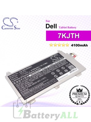 CS-DEV838SL For Dell Tablet Battery Model 7KJTH