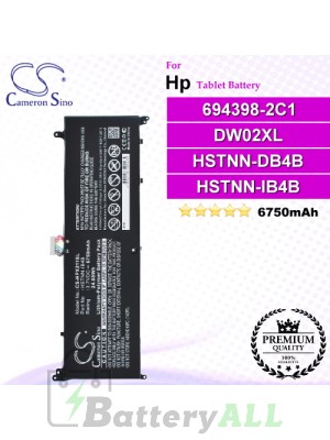 CS-HPX211SL For HP Tablet Battery Model 694398-2C1 / DW02XL / HSTNN-DB4B / HSTNN-IB4B