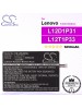 CS-LVA300SL For Lenovo Tablet Battery Model L12D1P31 / L12T1P33