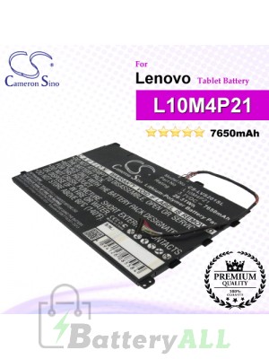 CS-LVS201SL For Lenovo Tablet Battery Model L10M4P21