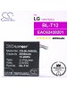 CS-BLV400SL For LG Tablet Battery Model BL-T12 / EAC62438201