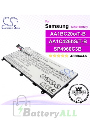 CS-SGP620SL For Samsung Tablet Battery Model AA1BC20o/T-B / AA1C426bS/T-B / SP4960C3B