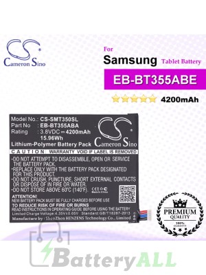 CS-SMT350SL For Samsung Tablet Battery Model EB-BT355ABA
