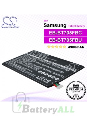 CS-SMT700SL For Samsung Tablet Battery Model EB-BT705FBC / EB-BT705FBE / EB-BT705FBU