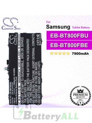 CS-SMT805SL For Samsung Tablet Battery Model EB-BT800FBC / EB-BT800FBE / EB-BT800FBU