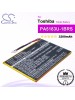 CS-TRE700SL For Toshiba Tablet Battery Model PA5183U-1BRS
