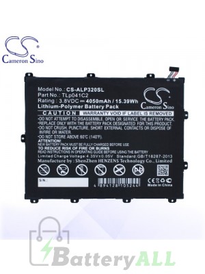 CS Battery for Alcatel TLp041C2 / TLp041CC / Alcatel Trek HD Battery TA-ALP320SL