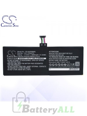 CS Battery for Asus C21-TF600TD / Asus VivoTab TF600T Battery TA-AUF600SL