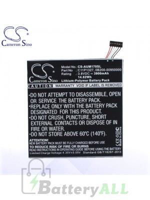 CS Battery for Asus 0B200-00950000 / C11P1327 / Fonepad 7 FE170CG Battery TA-AUM170SL